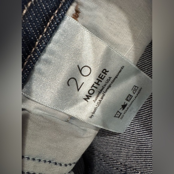 MOTHER The Drawn Undercover Prep Sneak. Size 26 NWOT - Picture 16 of 16